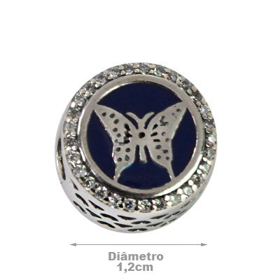 Berloque de Prata Borboleta