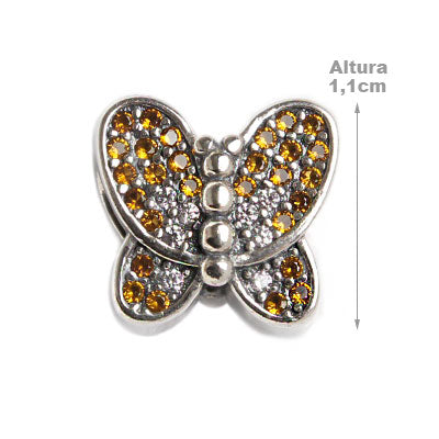Berloque de Prata Borboleta