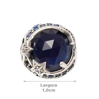 Berloque de Prata com Zircônias - 54011