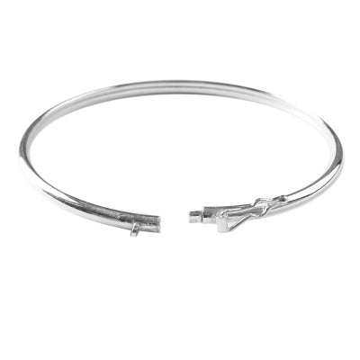 Bracelete de Prata Liso