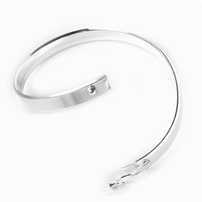 Bracelete de Prata Liso