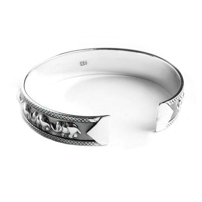 Bracelete de Prata Elefante - 52562