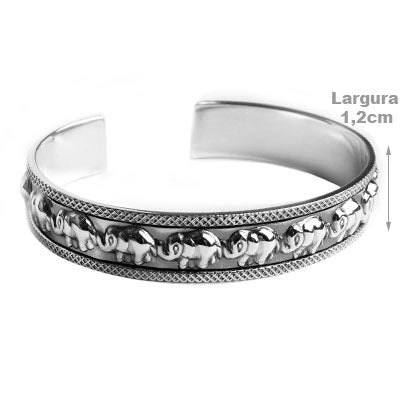 Bracelete de Prata Elefante - 52562