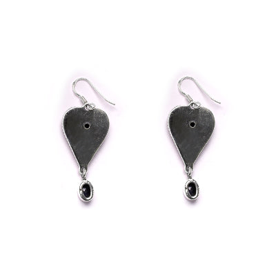 Brinco de Prata com Safira - 50819