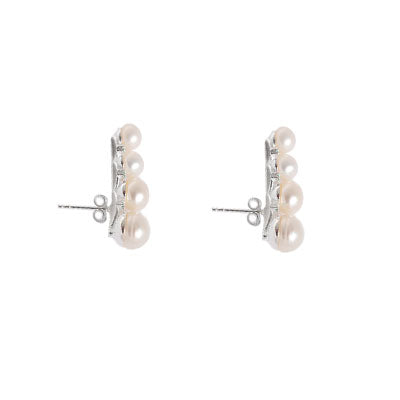 Brinco de Prata Contorno de Orelha (Ear Cuff)