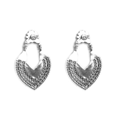 Brinco de Prata Vazado