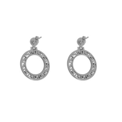 Brinco de Prata com Opala