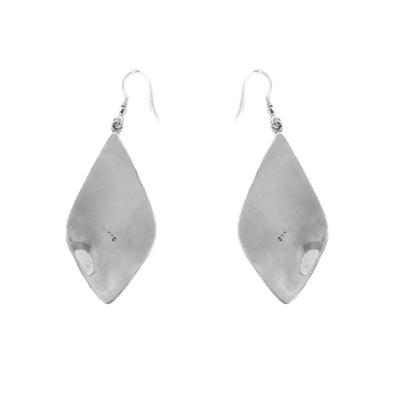 Brinco de Prata Trabalhado.