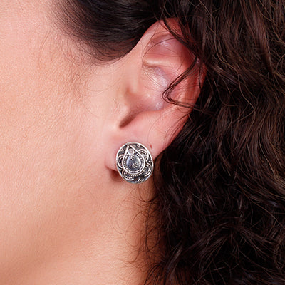 Brinco de Prata Trabalhado - 48752