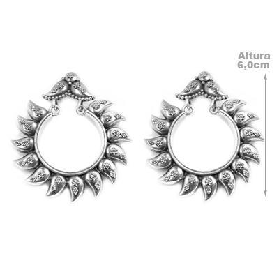 Brinco de Prata Trabalhado