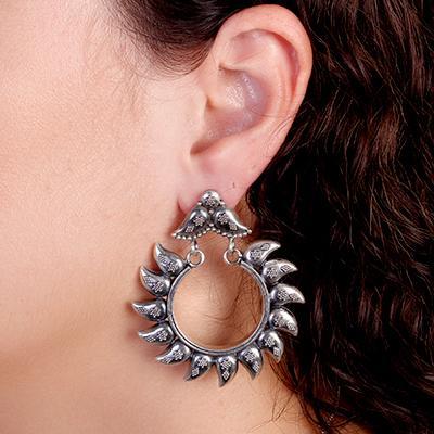 Brinco de Prata Trabalhado