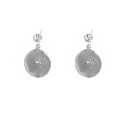 Brinco de Prata Trabalhado.