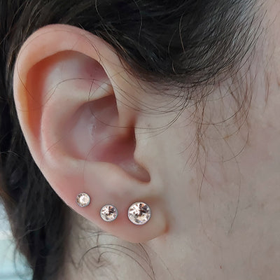 Brinco de Prata Trio