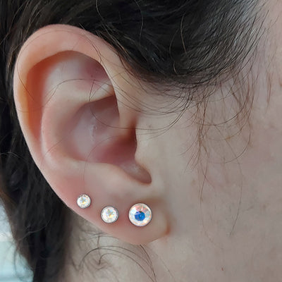 Brinco de Prata Trio