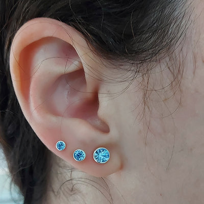 Brinco de Prata Trio