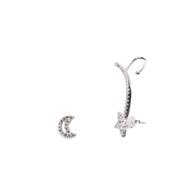 Brinco de Prata Contorno de Orelha(Ear Cuff).