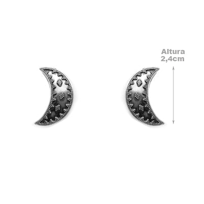 Brinco de Prata Trabalhado.