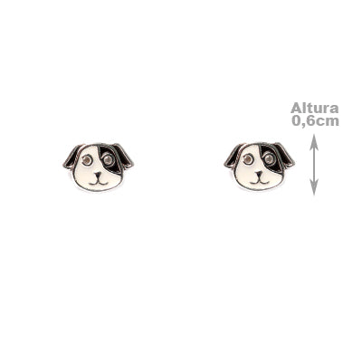Brinco De Prata Cachorro