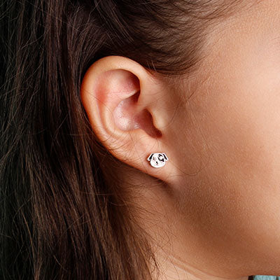 Brinco De Prata Cachorro