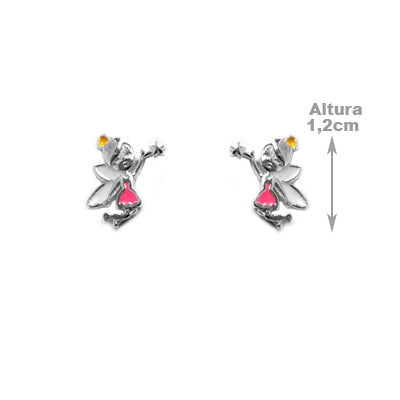 Brinco de Prata Fada