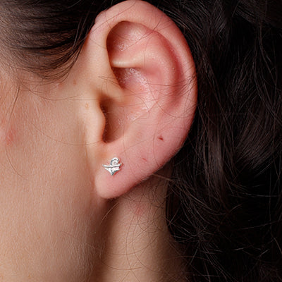 Brinco de Prata Signo Sagitário