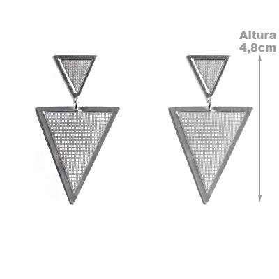 Brinco de Prata Trabalhado