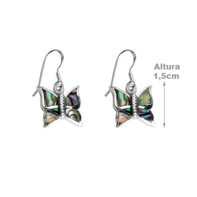 Brinco de Prata Borboleta - 52845 - soprata