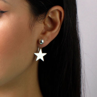 Brinco de Prata Estrela