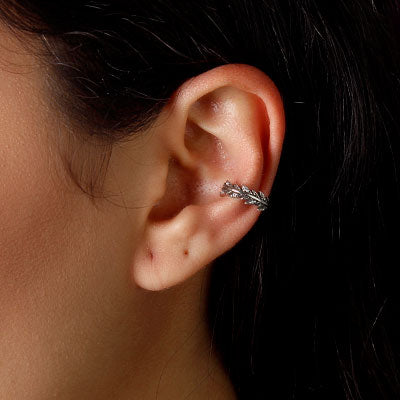 Piercing de Prata Pressão para Orelha