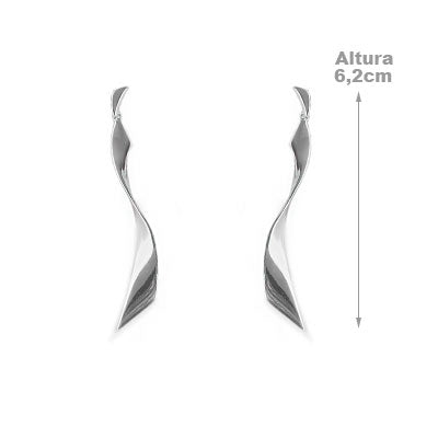 Brinco de Prata Liso