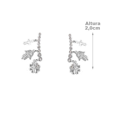 Brinco de Prata Contorno de Orelha (Ear Cuff)