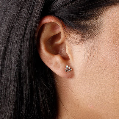 Brinco de Prata Celta