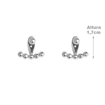 Brinco de Prata Bola