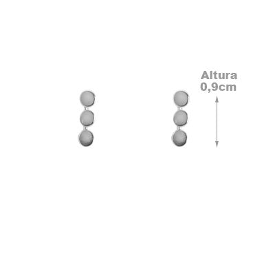 Brinco de Prata Liso