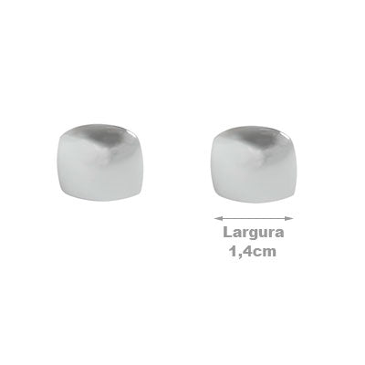 Brinco de Prata Liso