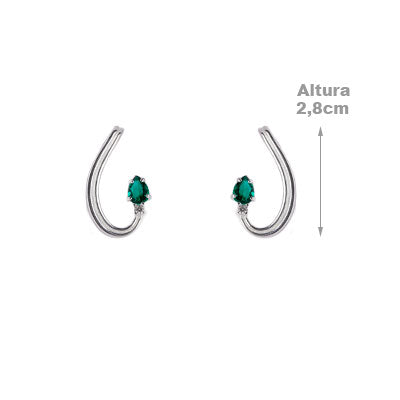 Brinco de Prata Ear Hook
