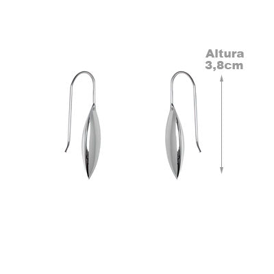 Brinco de Prata Liso