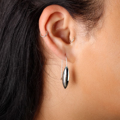 Brinco de Prata Liso