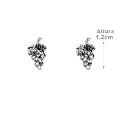 Brinco de Prata Cacho de Uvas