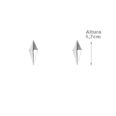 Brinco de Prata Liso