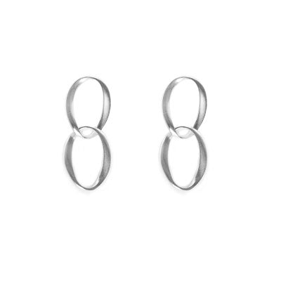 Brinco de Prata Elos