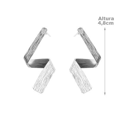 Brinco de Prata Trabalhado