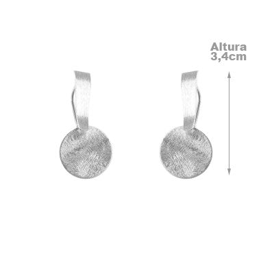 Brinco de Prata Trabalhado