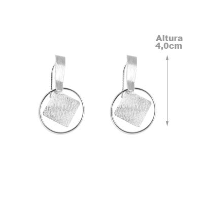 Brinco de Prata Trabalhado