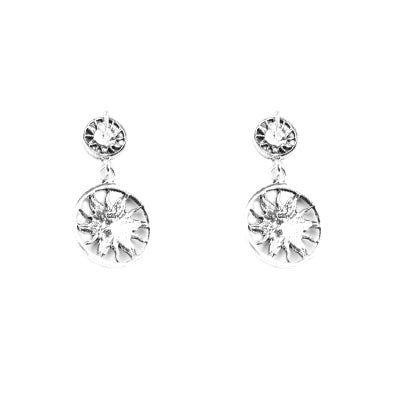 Brinco de Prata Flor