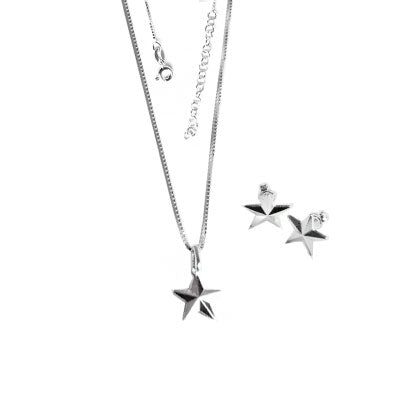 Conjunto de Prata Estrela