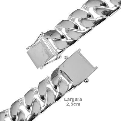 Corrente de Prata em Elos