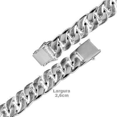 Corrente de Prata com Elos