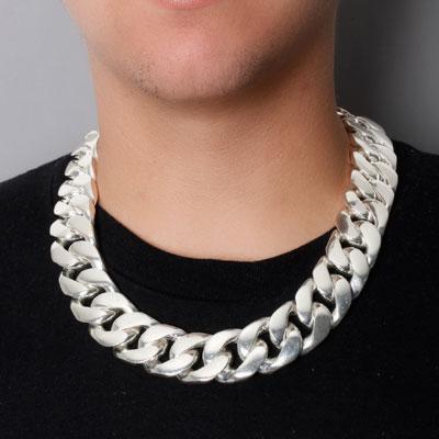 Corrente de Prata com Elos