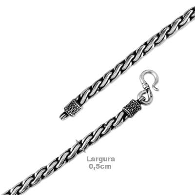 Corrente de Prata Bali